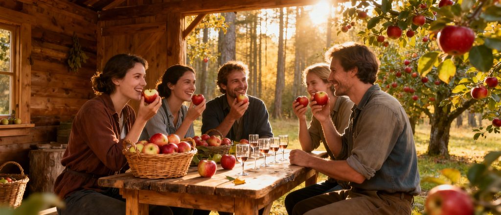 Ramassage des pommes 2