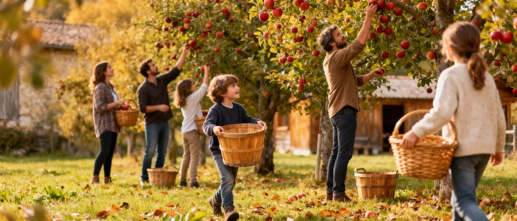 Ramassage des pommes 3